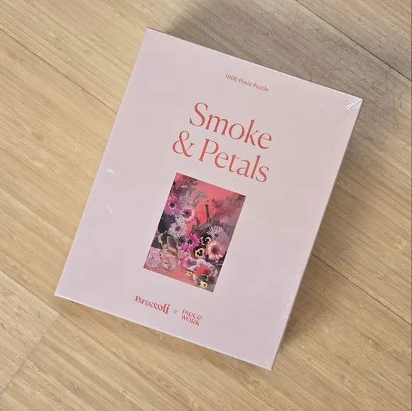 Piecework Smoke & Petals Puzzle - Picture 2 of 5